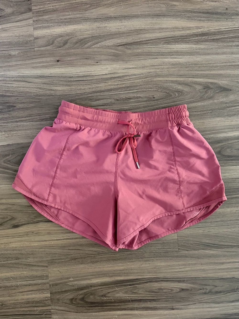 CRZ YOGA Rose Pink Athletic Drawstring Shorts